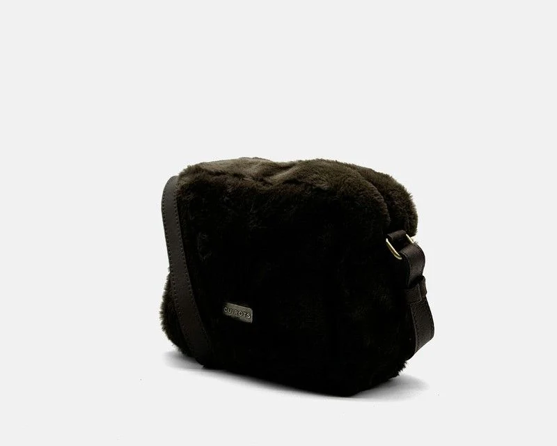 Bandolera pequeña CUIROTS Grosseto con pelito