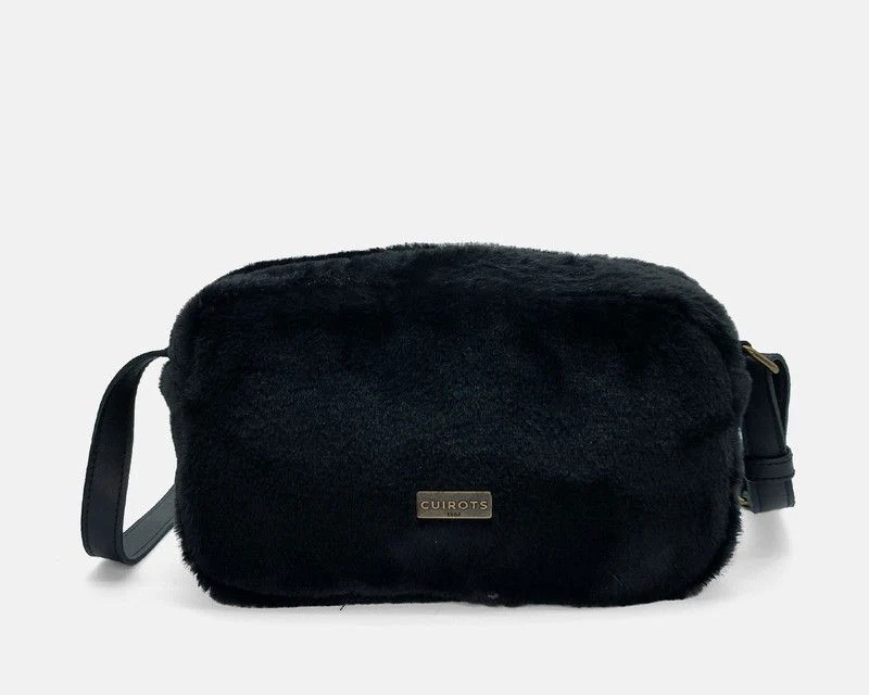 Bandolera mediana CUIROTS Grosseto con pelito