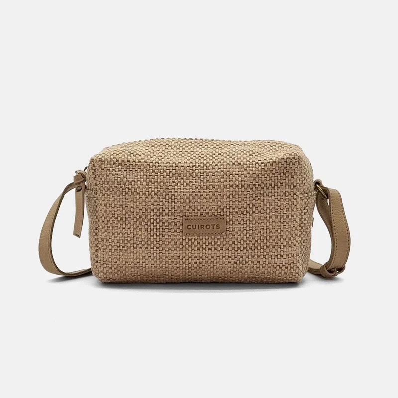 Bandolera de rafia CUIROTS Ibiza