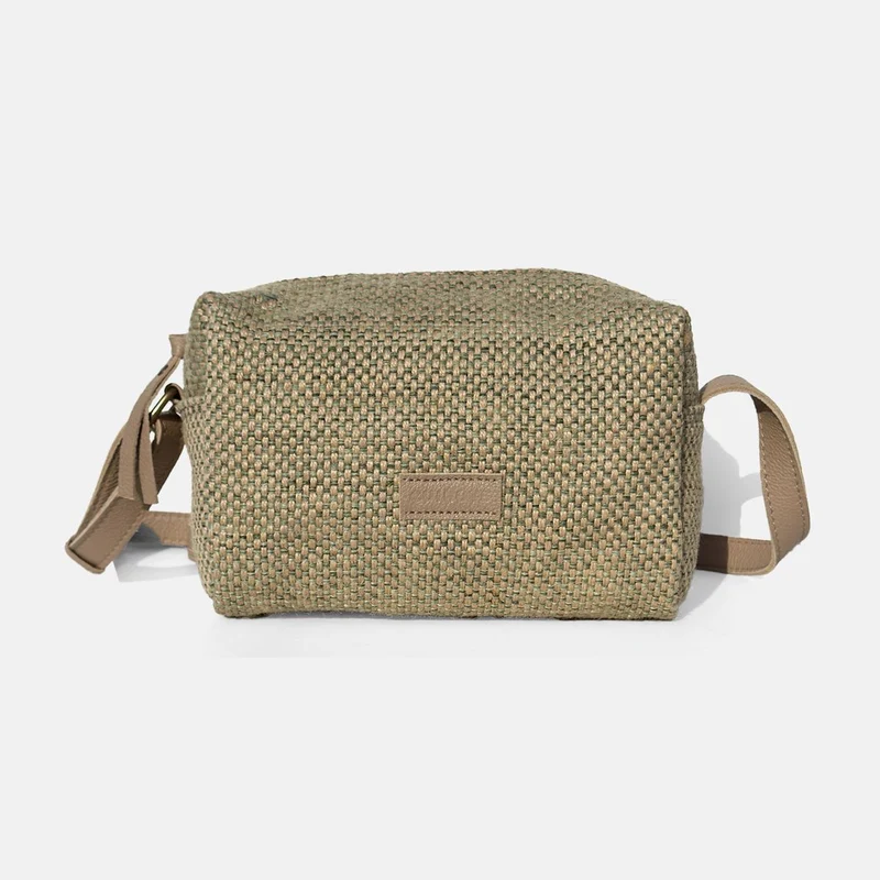 Bandolera de rafia CUIROTS Ibiza