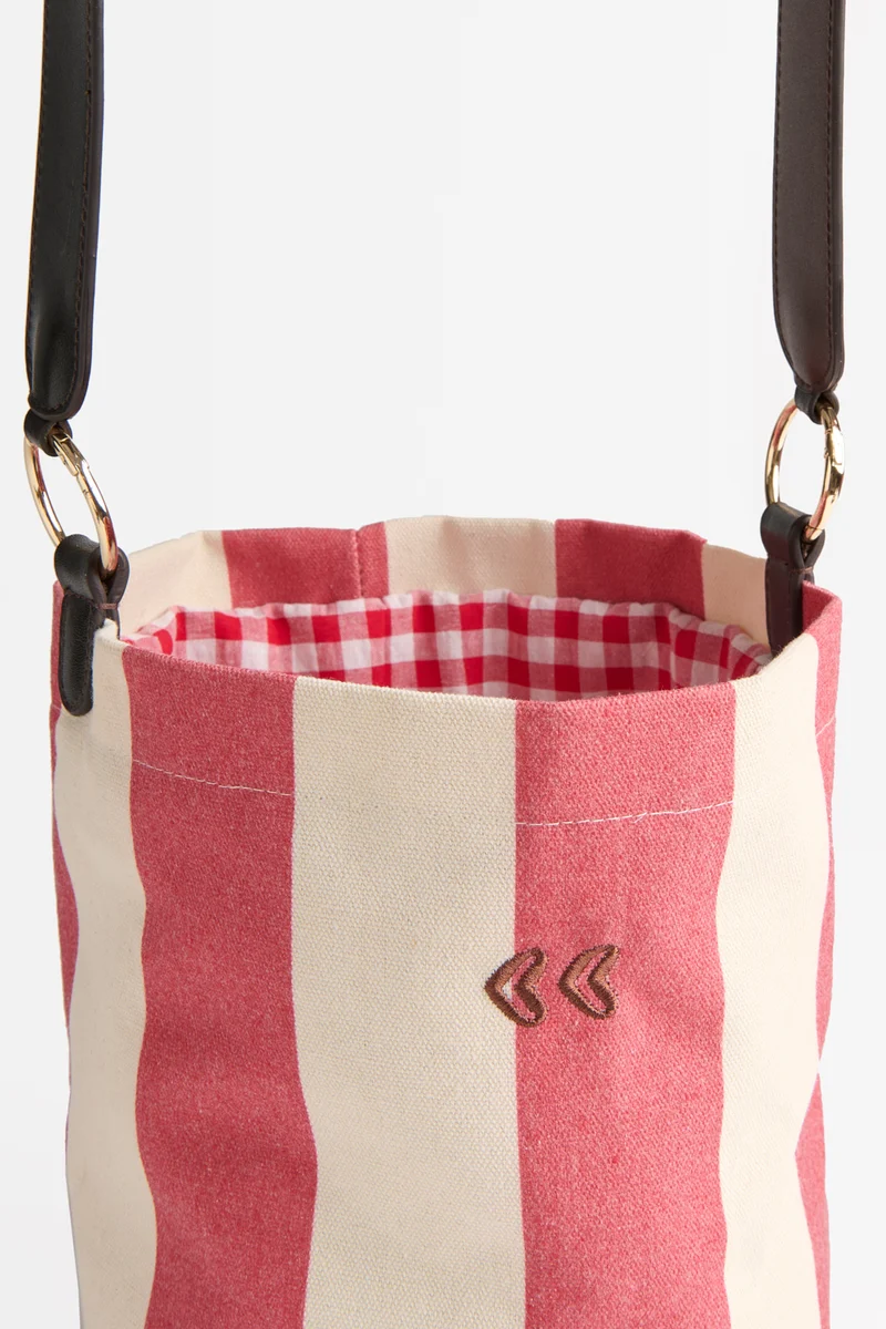 BOLSO CUBO ROJO