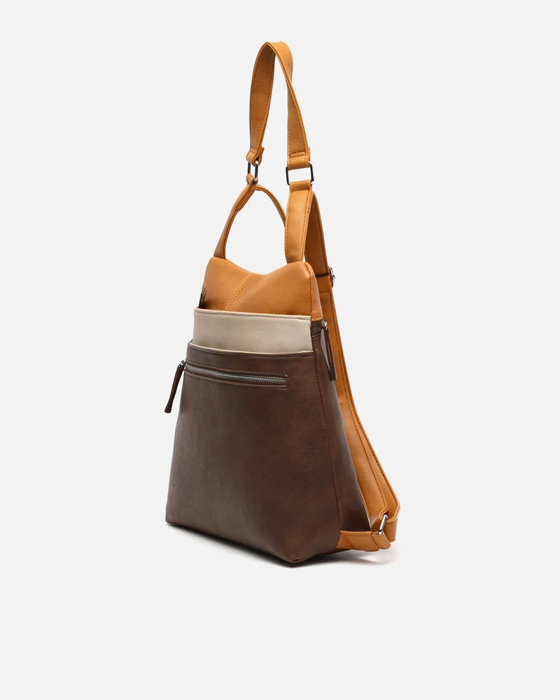 Loga mochila antirrobo tricolor ED.