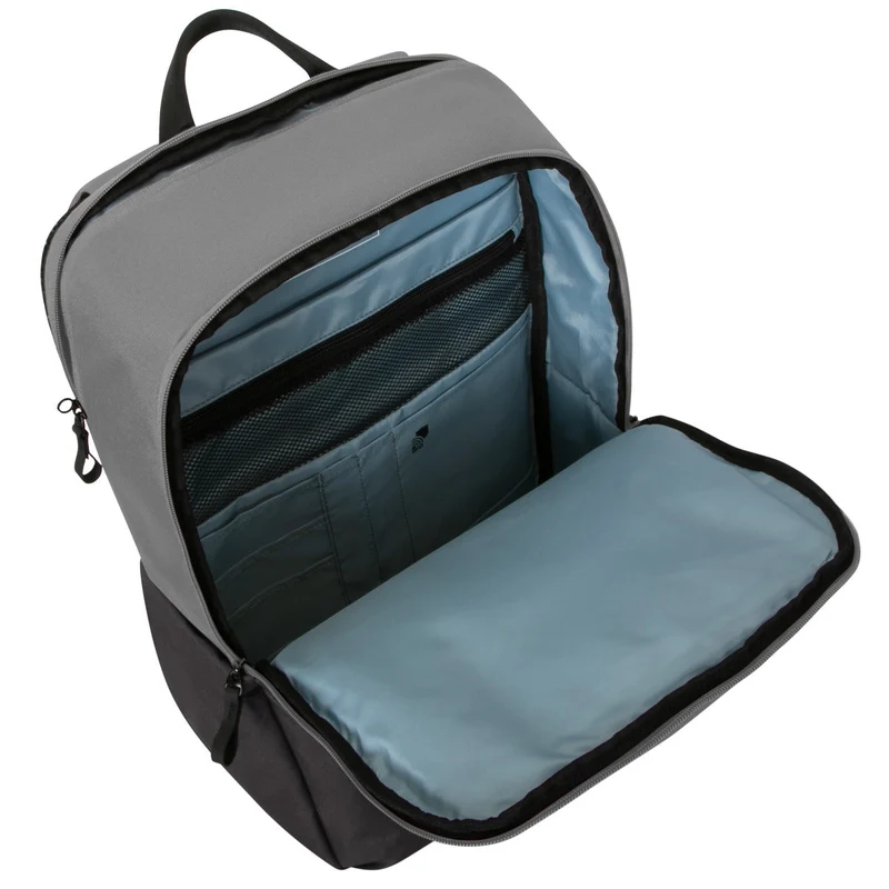 Mochila de viaje Sagano™ EcoSmart® de 16" - Negra/Gris