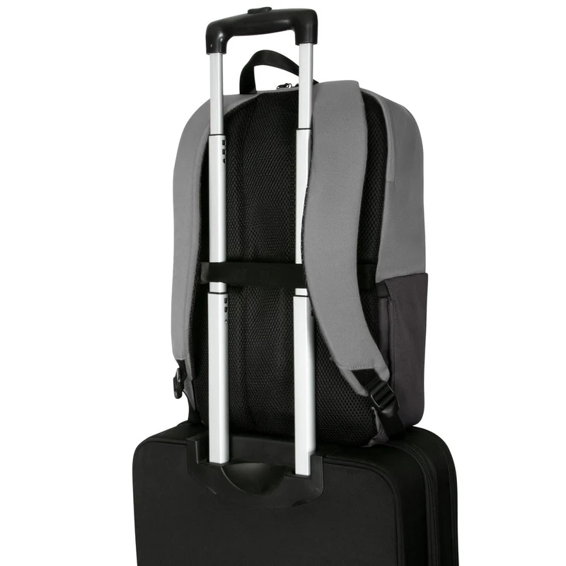 Mochila de viaje Sagano™ EcoSmart® de 16" - Negra/Gris