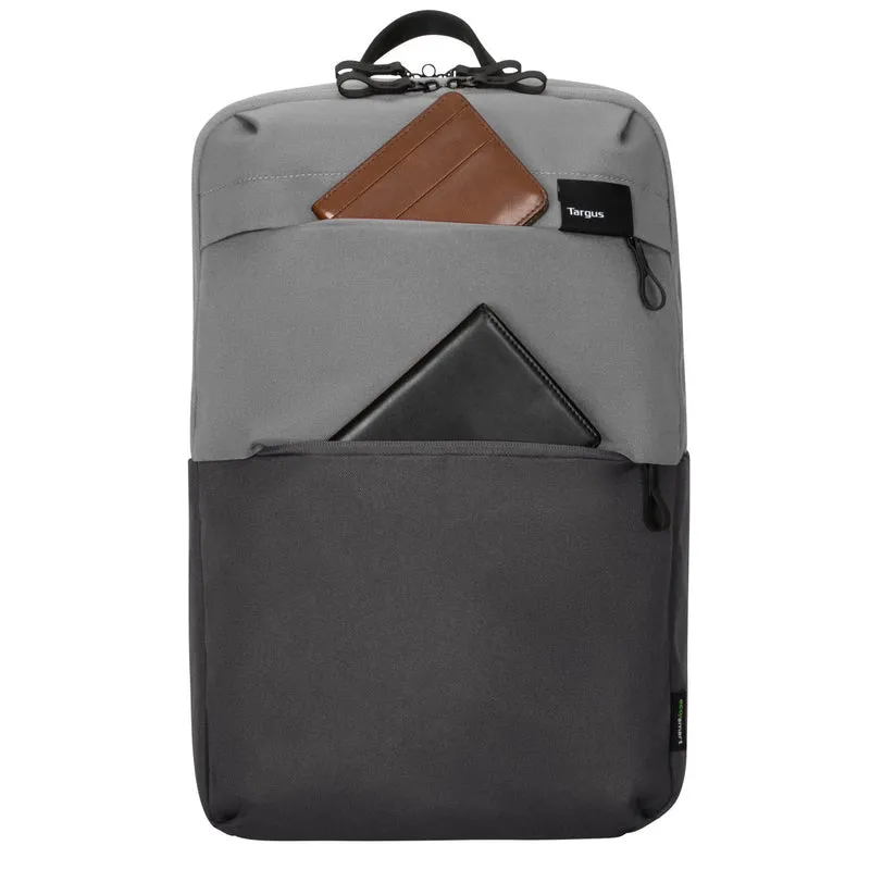 Mochila de viaje Sagano™ EcoSmart® de 16" - Negra/Gris