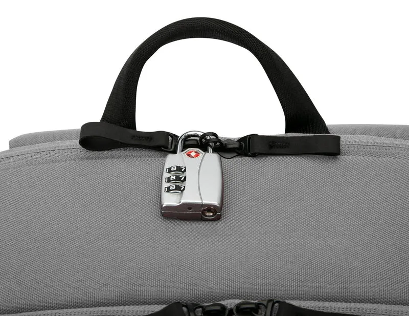 Mochila de viaje Sagano™ EcoSmart® de 16" - Negra/Gris