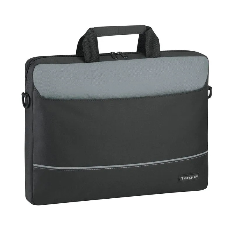 Intellect 15.6" Topload Laptop Case (TBT238EU) - Negro/Gris