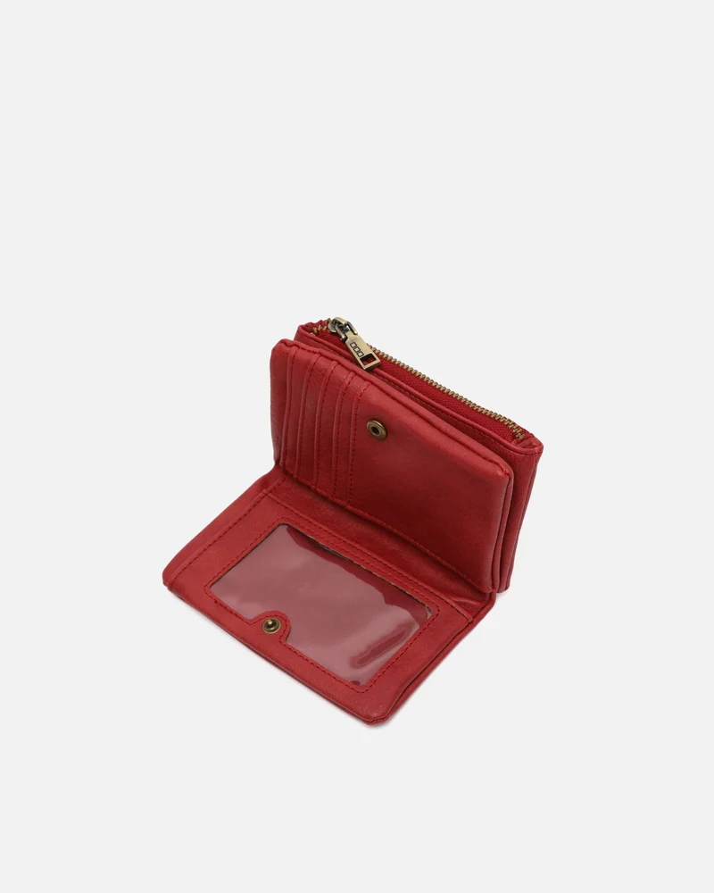 Florchi monedero pequeño con detalles metálicos