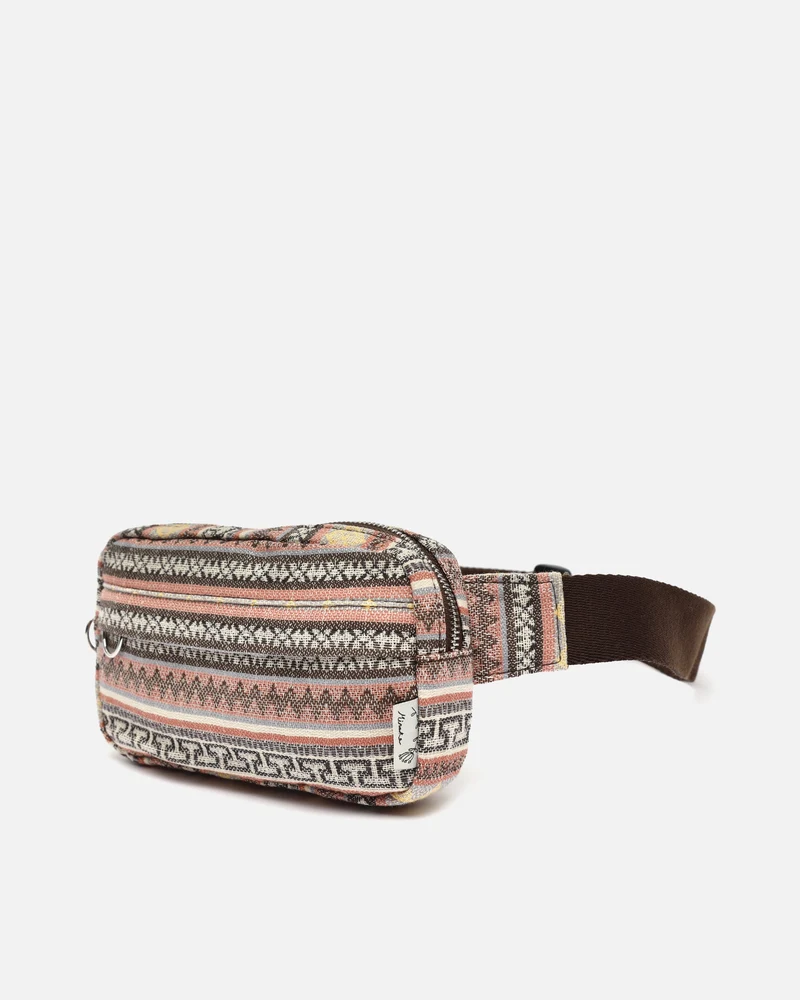 Jaka riñonera con estampado jacquard
