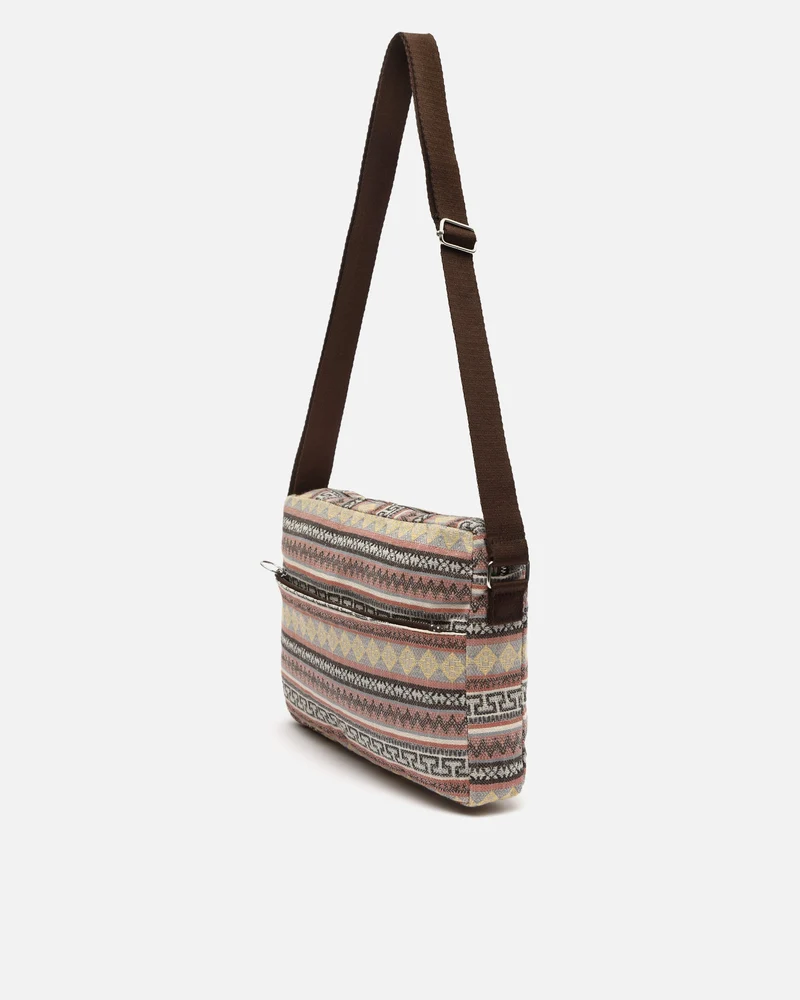 Jakiti bolso bandolera con estampado jacquard
