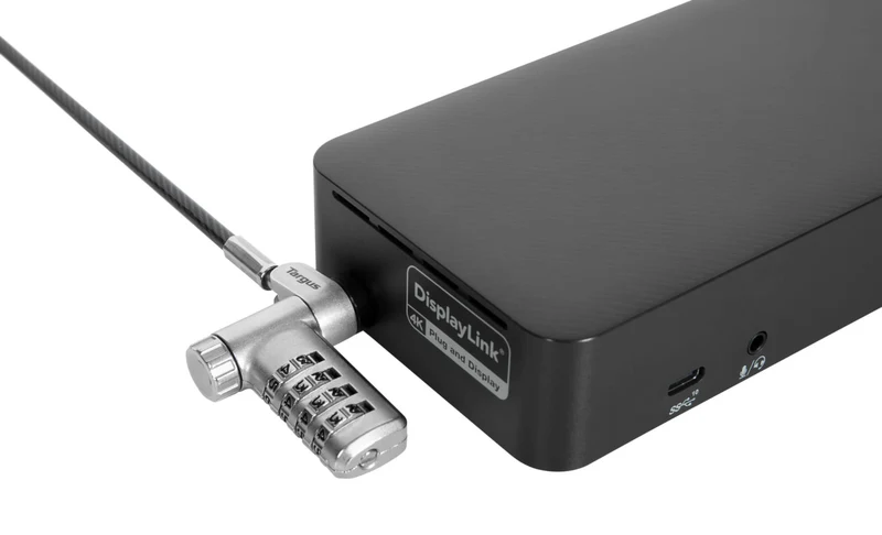 DEFCON® Ultimate Cable Combinado Serializado Universal Candado con Cabezal Adaptable Slimline Candado - (B2B single pack)