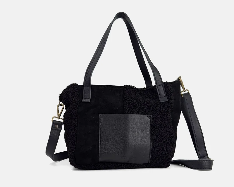 Bolso de mano y bandolera CUIROTS Patchwork