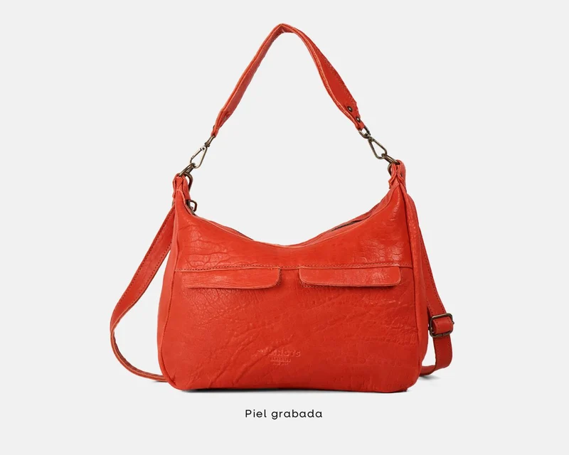 Bolso de hombro y bandolera mediano CUIROTS Australia de piel