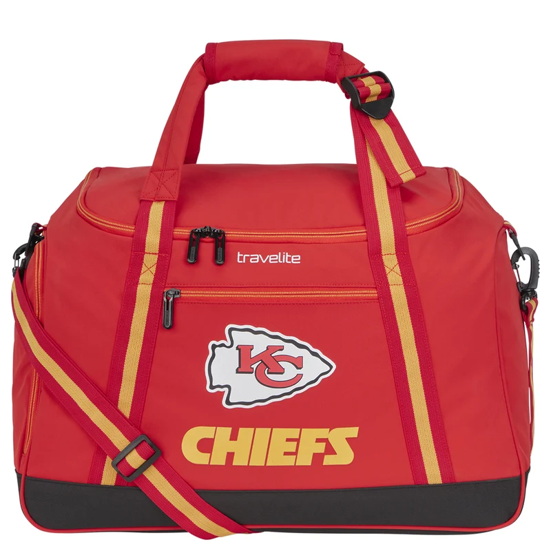Travelite NFL - Bolsa de viaje M 49 cm (Kansas City Chiefs)