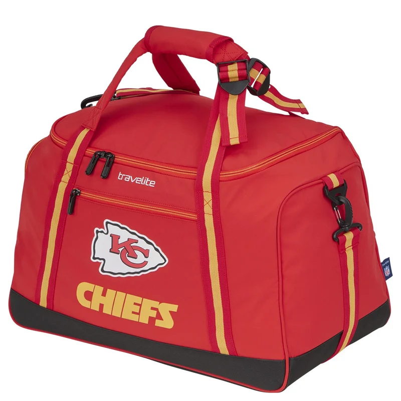 Travelite NFL - Bolsa de viaje M 49 cm (Kansas City Chiefs)
