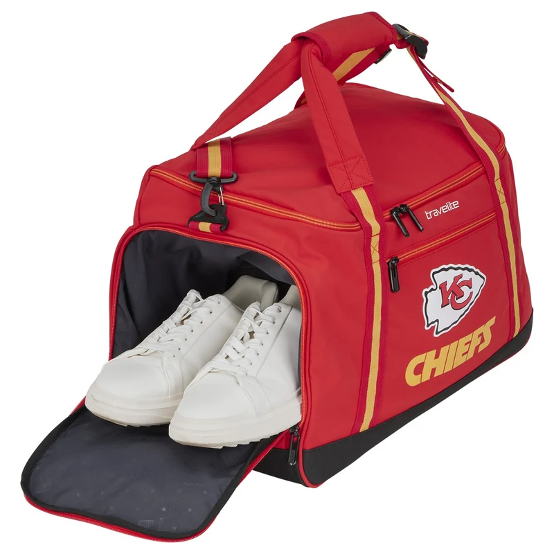 Travelite NFL - Bolsa de viaje M 49 cm (Kansas City Chiefs)