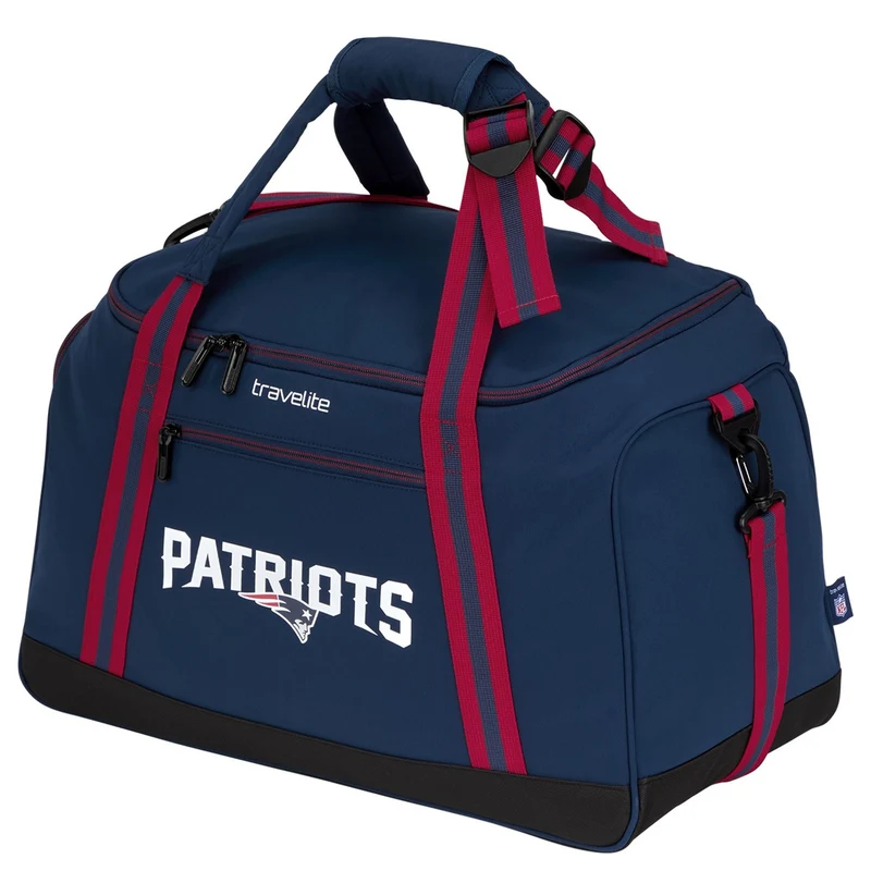 Travelite NFL - Bolsa de viaje M 49 cm (New England Patriots)