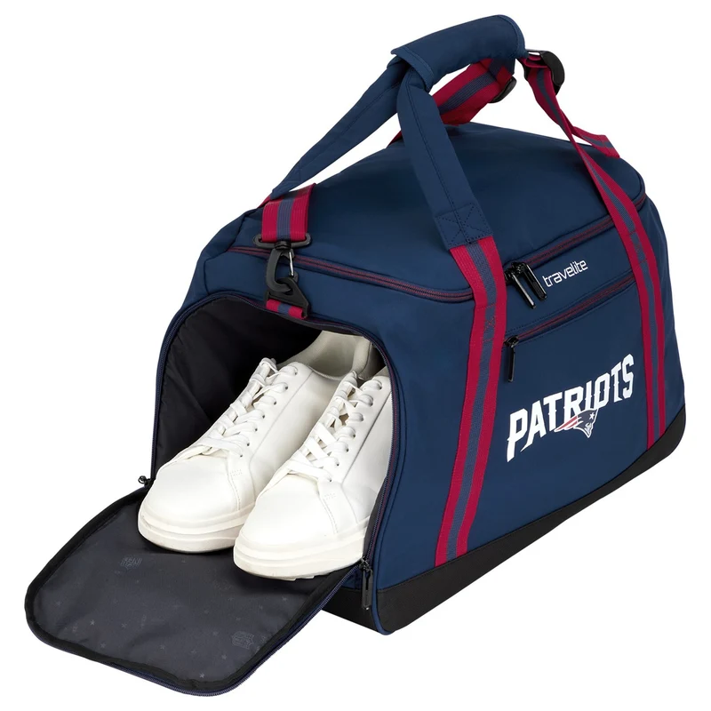 Travelite NFL - Bolsa de viaje M 49 cm (New England Patriots)