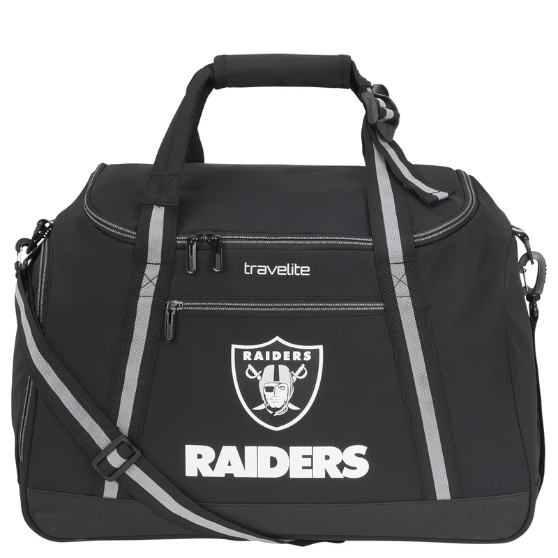 Travelite NFL - Bolsa de viaje M 49 cm (Las Vegas Raiders)