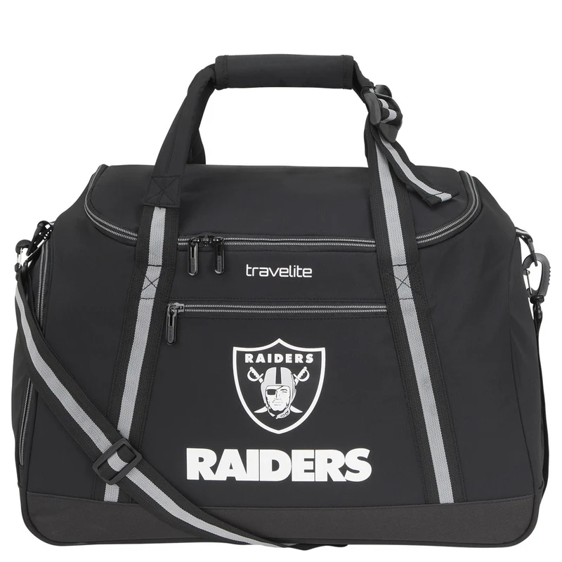 Travelite NFL - Bolsa de viaje M 49 cm (Las Vegas Raiders)