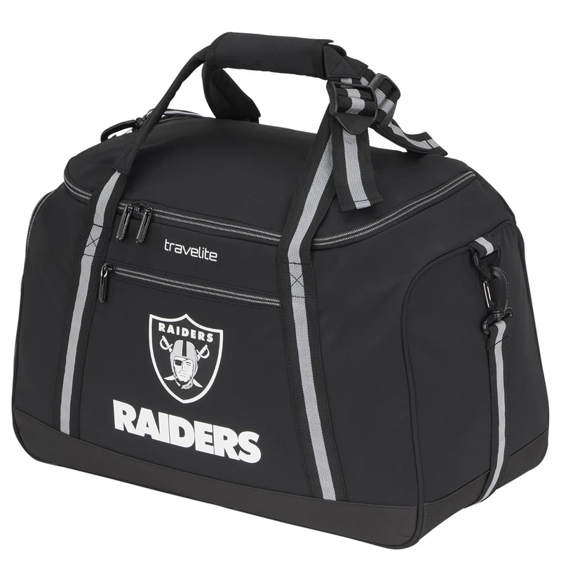 Travelite NFL - Bolsa de viaje M 49 cm (Las Vegas Raiders)