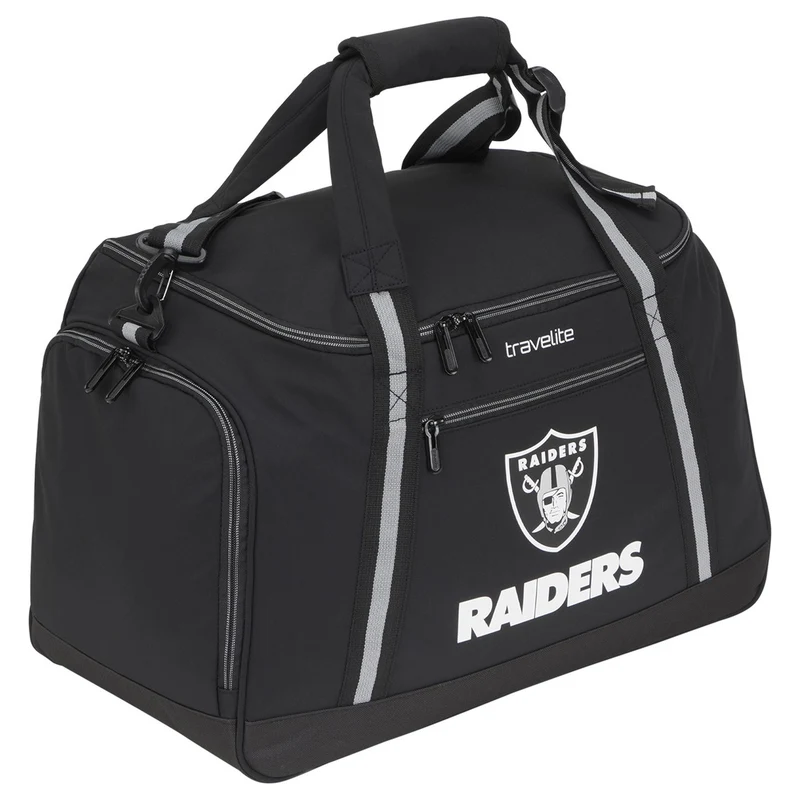 Travelite NFL - Bolsa de viaje M 49 cm (Las Vegas Raiders)