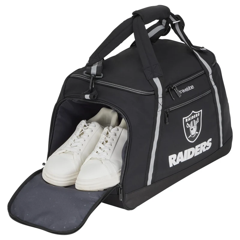 Travelite NFL - Bolsa de viaje M 49 cm (Las Vegas Raiders)