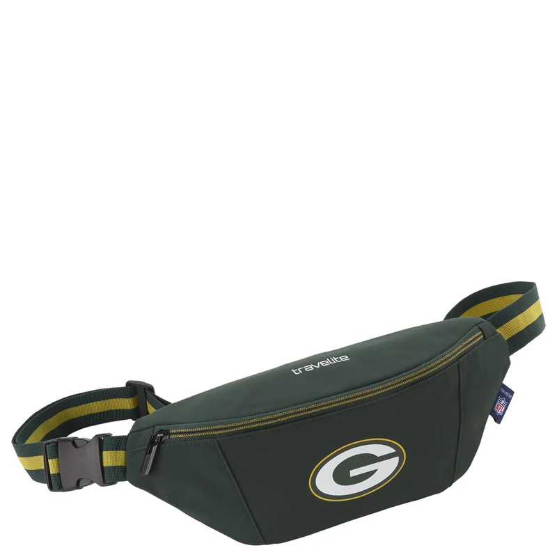 Travelite NFL - Riñonera 33 cm (Green Bay Packers)
