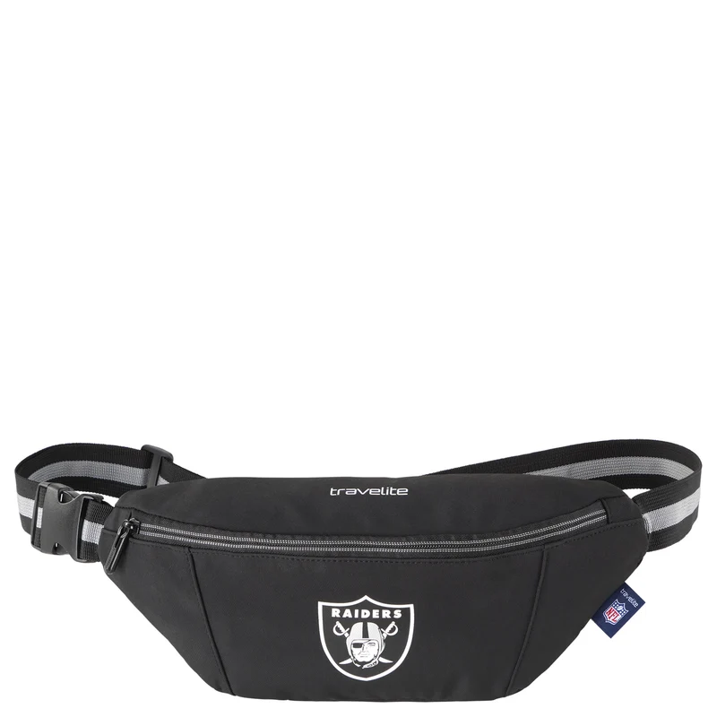 Travelite NFL - Riñonera 33 cm (Las Vegas Raiders)