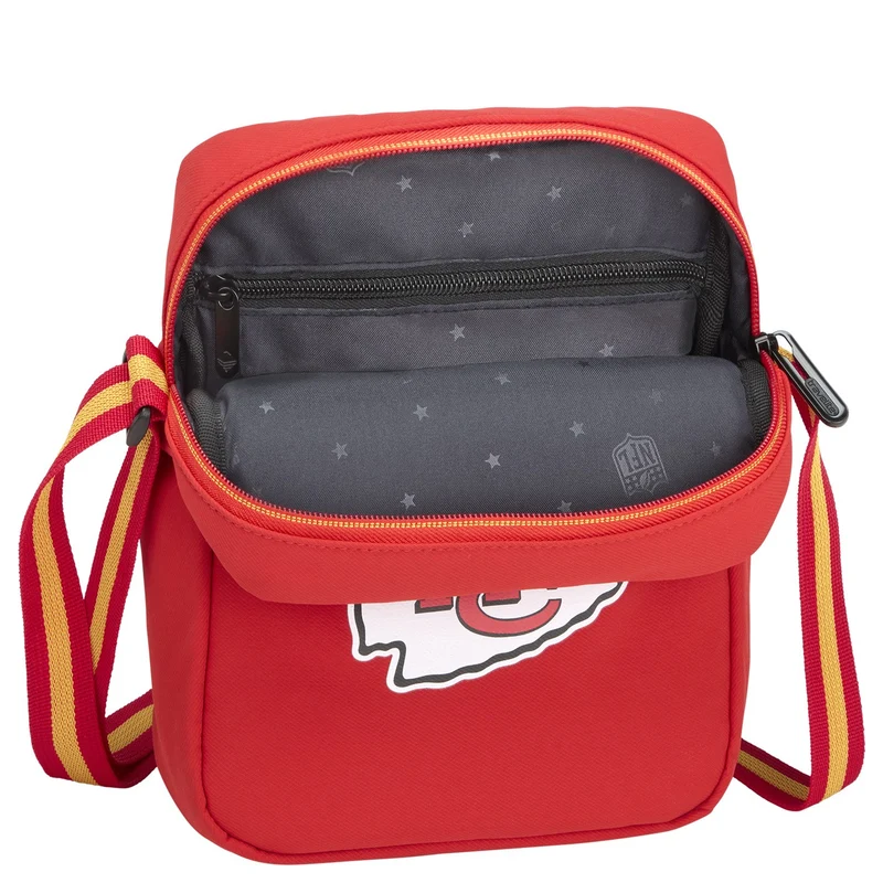 Travelite NFL - Bolso bandolera 22 cm (Kansas City Chiefs)