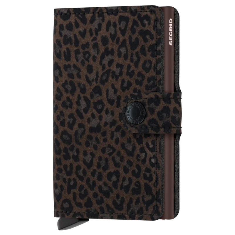 Secrid Miniwallet Leo - Cartera 6cc 10.2 cm RFID (brown)