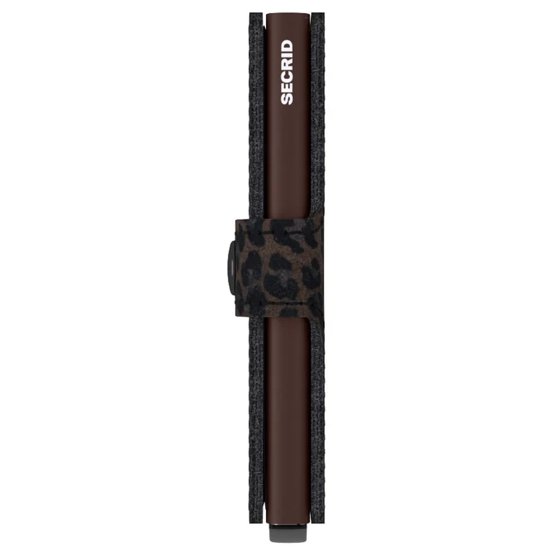 Secrid Miniwallet Leo - Cartera 6cc 10.2 cm RFID (brown)