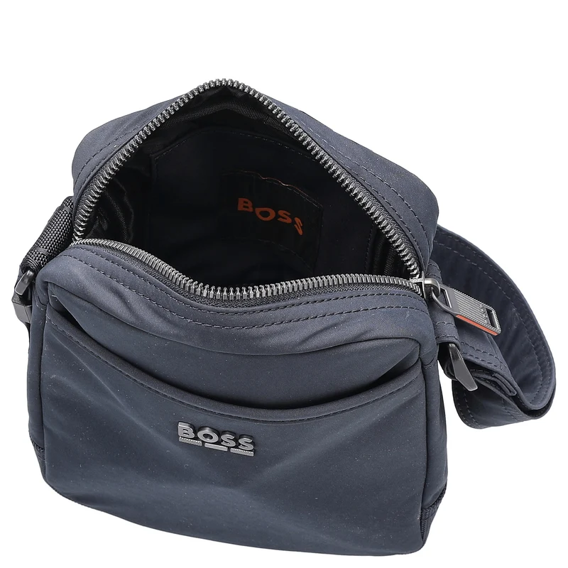 BOSS Men Eryk NS Zip - Bolso bandolera 19 cm (dark blue)
