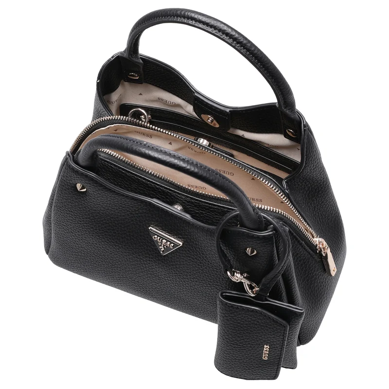 Guess Lorella Small Tote - Bolso de mano 25.5 cm (black)