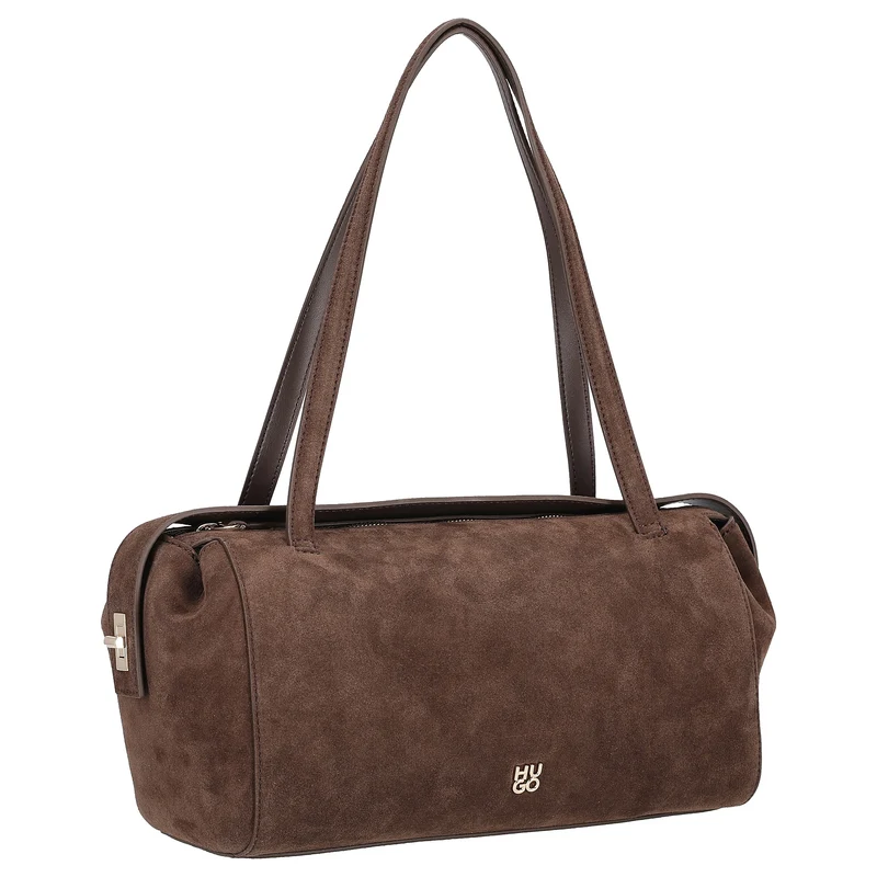 HUGO Women Meelo - Bolso de hombro S 40 cm (dark brown)