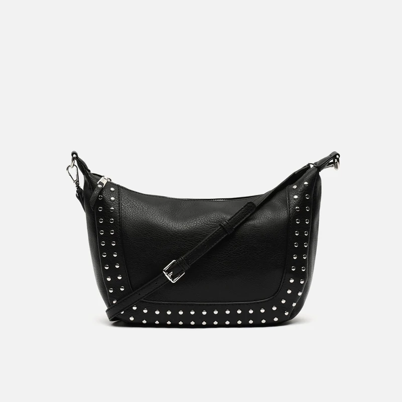 Kalania bolso bandolera mediano con detalles metálicos ED.