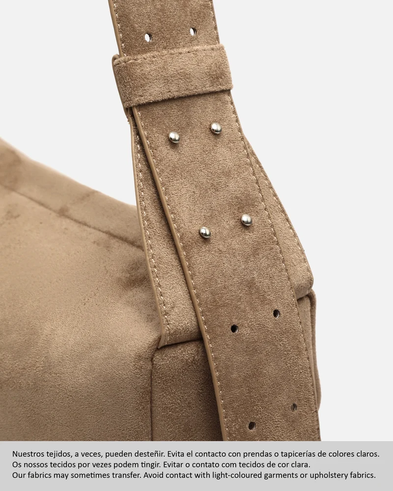 Emas bolso bandolera mediano efecto ante