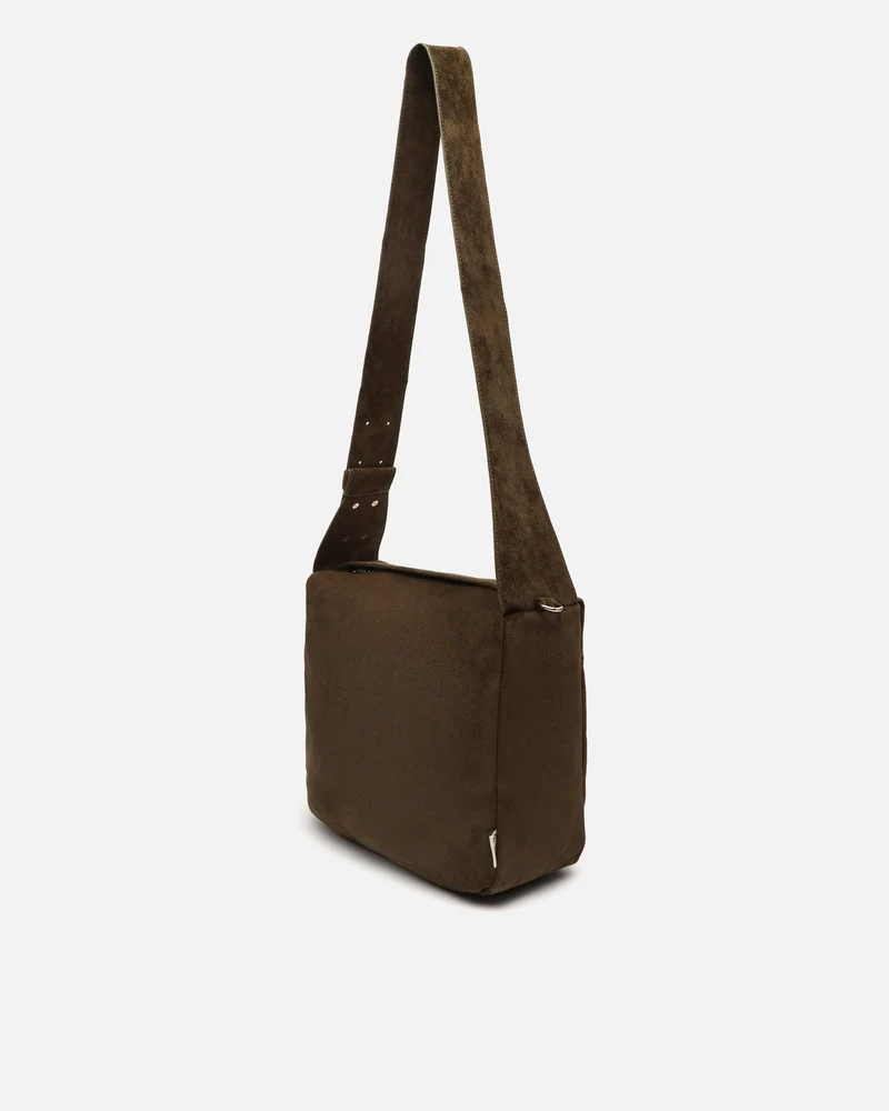 Emas bolso bandolera mediano efecto ante