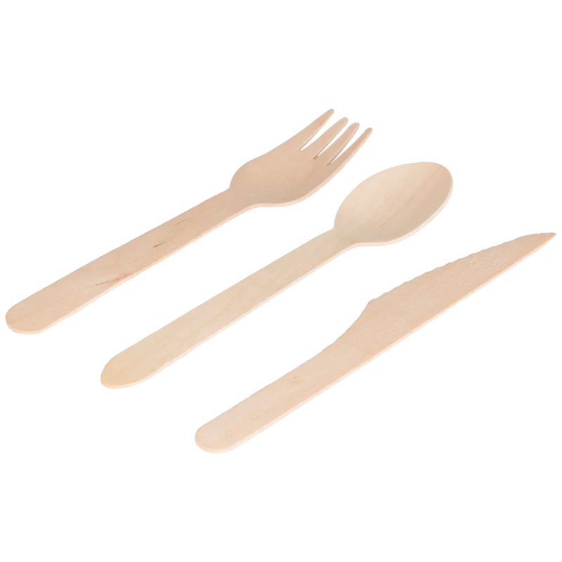 Pack 4x1 Tenedor, Cuchillo, Cuchara y Servilleta