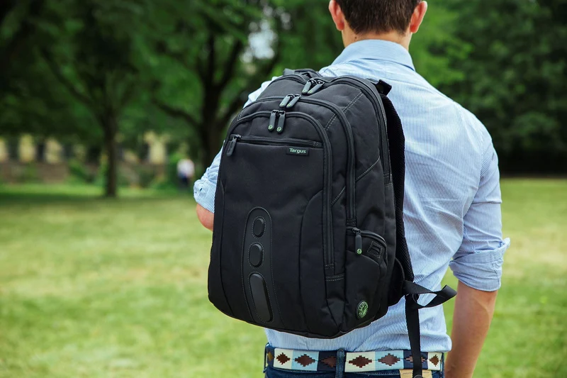 Mochila EcoSpruce™ para portátiles 15,6" - Negro