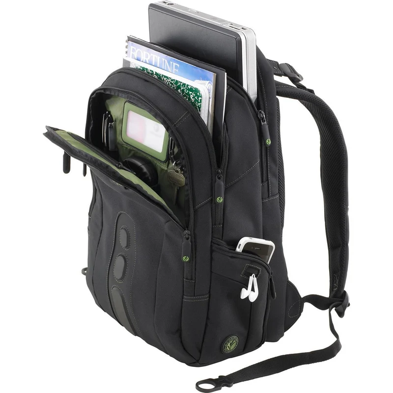 Mochila EcoSpruce™ para portátiles 15,6" - Negro