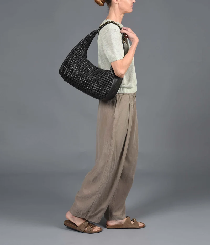 Bolso de hombro grande THB Chain