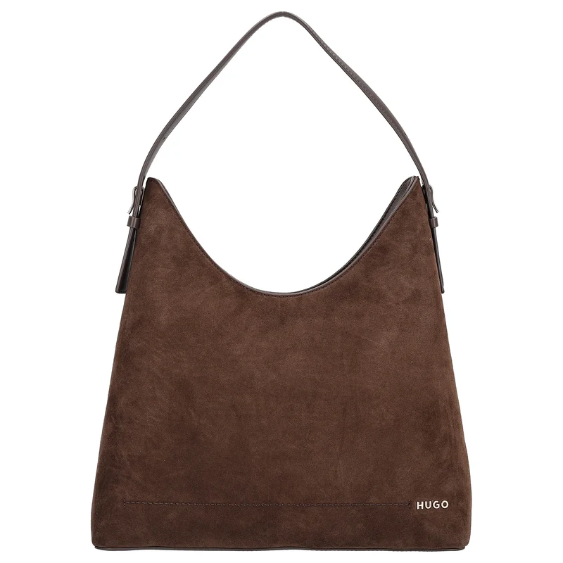 HUGO Women Yorih Hobo - Bolso de hombro 35 cm (dark brown)