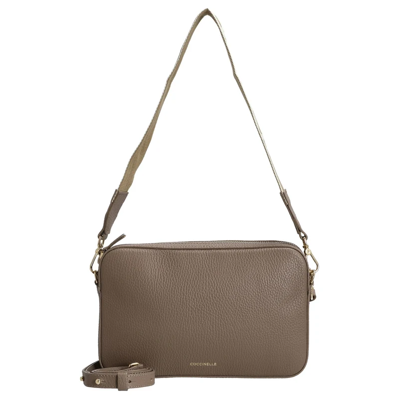 Coccinelle Tebe - Bolso bandolera 24 cm (warm taupe)