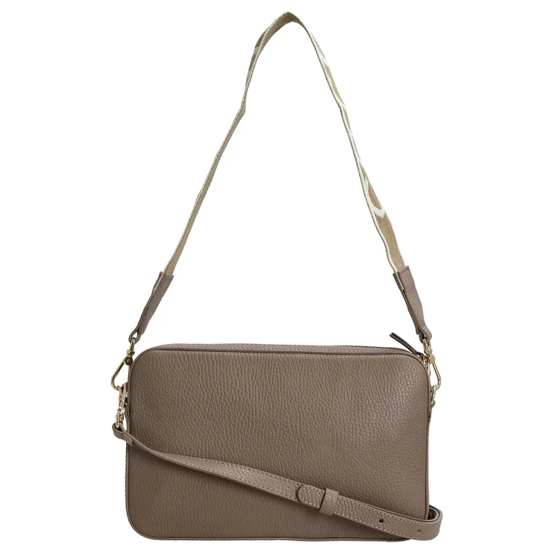 Coccinelle Tebe - Bolso bandolera 24 cm (warm taupe)