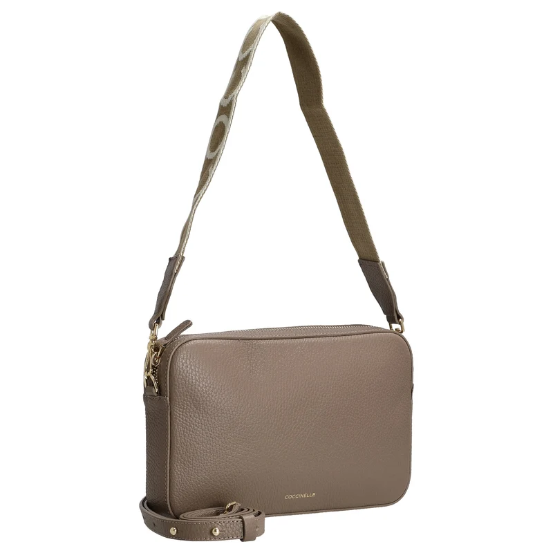 Coccinelle Tebe - Bolso bandolera 24 cm (warm taupe)