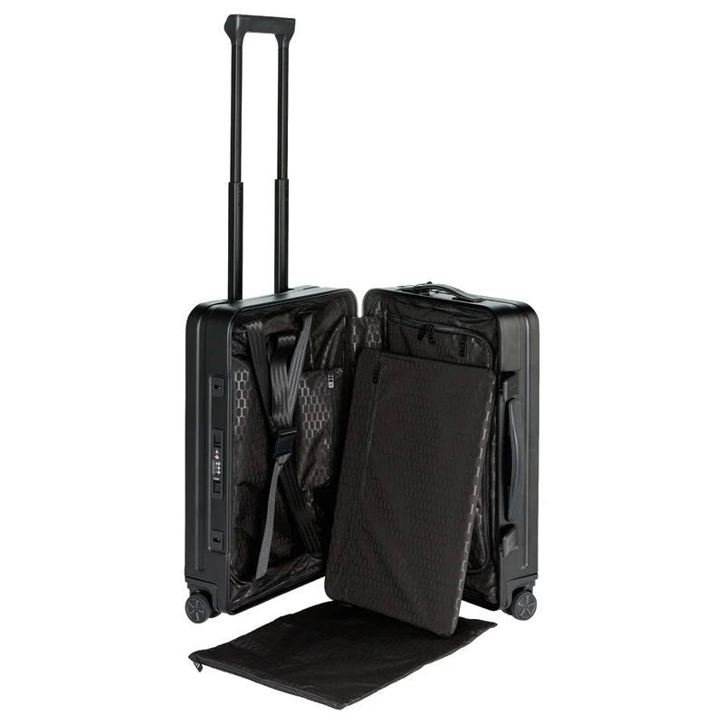Porsche Design Roadster Aluminium - Trolley de cabina con 4 ruedas S 55 cm (black)