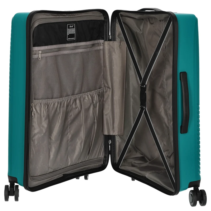 D&N Travel Line 4000 - Trolley de 4 ruedas M 66 cm (grün)