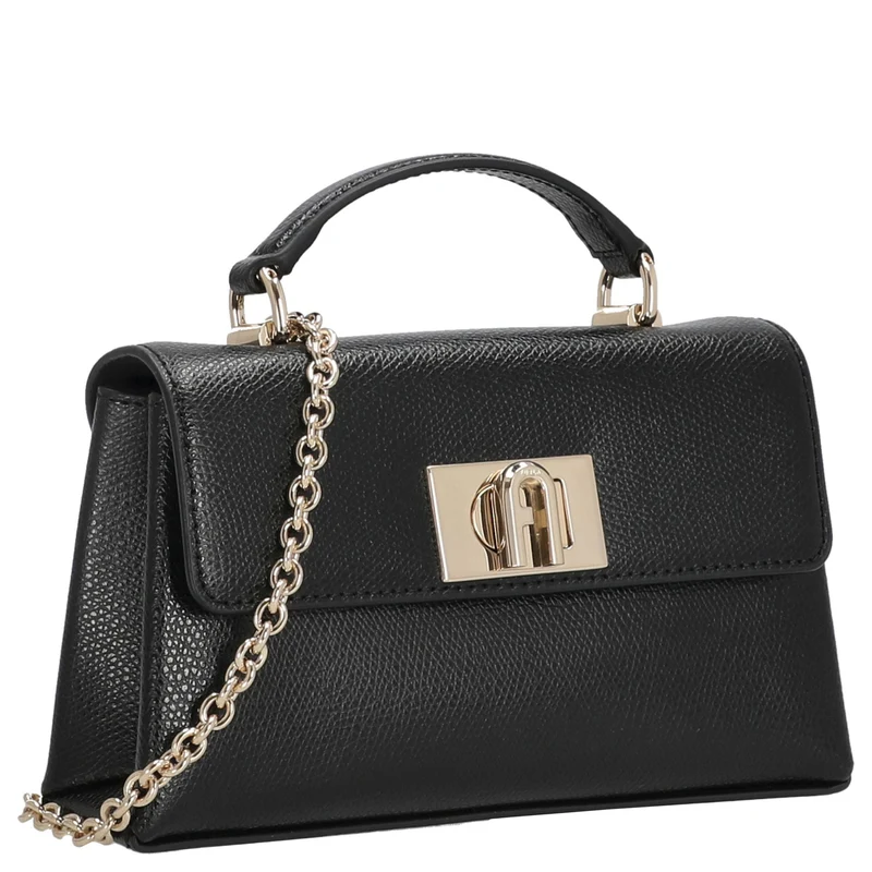 Furla 1927 Mini - Bolso bandolera 18 cm (nero)
