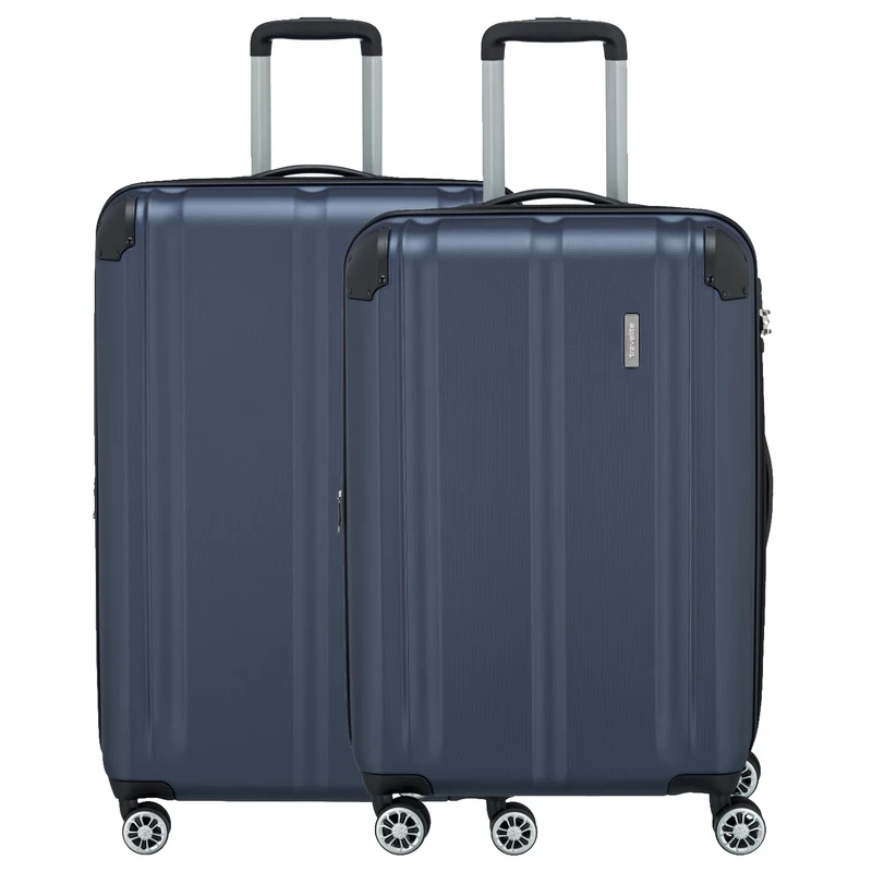 Travelite City - Set de Trolleys de 4 Ruedas 2 Piezas (color: marino)